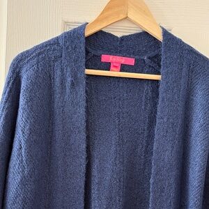 Lilly Pulitzer Navy Blue Cardigan.